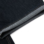 Wide Vintage Black Denim Baggy Jeans — fit shot