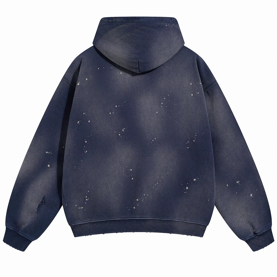Broken Vintage Oversized Hoodie — front view