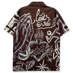 Short Vintage Loose Shirt — front view