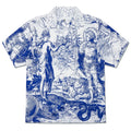 Hawaii Graphic Short Sleeve Button-Up Shirt — styling shot