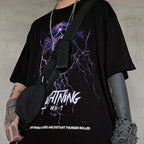 Black Lightning T-Shirt — fit shot
