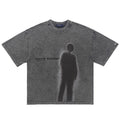 Vintage Shadow Washed Loose T-Shirt — front view