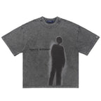Vintage Shadow Washed Loose T-Shirt — front view