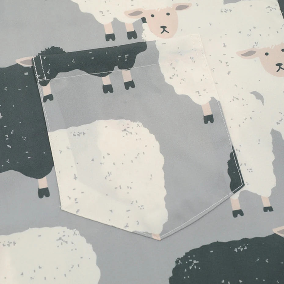 Print Loose Shirt — detail shot