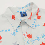 Hawaii Graphic Loose Shirt — back view