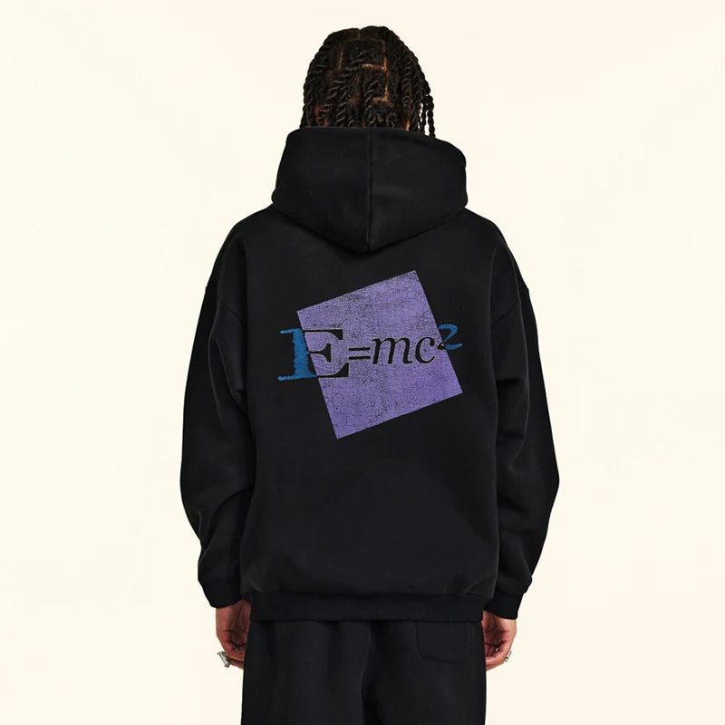 Print Graphic Hoodie — back view