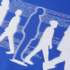 Black Shadow Graphic T-Shirt — fabric close-up