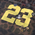 Y2K Leopard Graphic Oversized T-Shirt — fit shot
