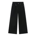 Vintage Blue Denim Loose Jeans — styling shot