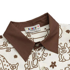 Cartoon Graphic Shirt — fit shot