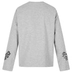 Long Y2K Graphic Oversized T-Shirt — front view