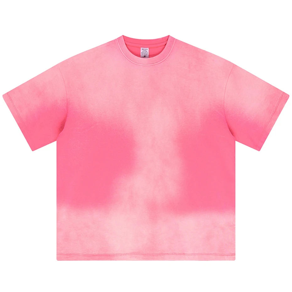 Retro Vintage Washed Oversized T-Shirt — back view