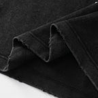 Vintage Star Graphic Oversized T-Shirt — fabric close-up
