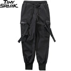 Ribbon Harem Cargo Pants — fit shot