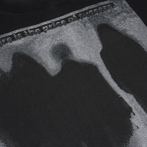 Black Dark Shadow Print T-Shirt — front view