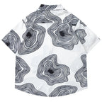 Print Graphic Loose Shirt — front view