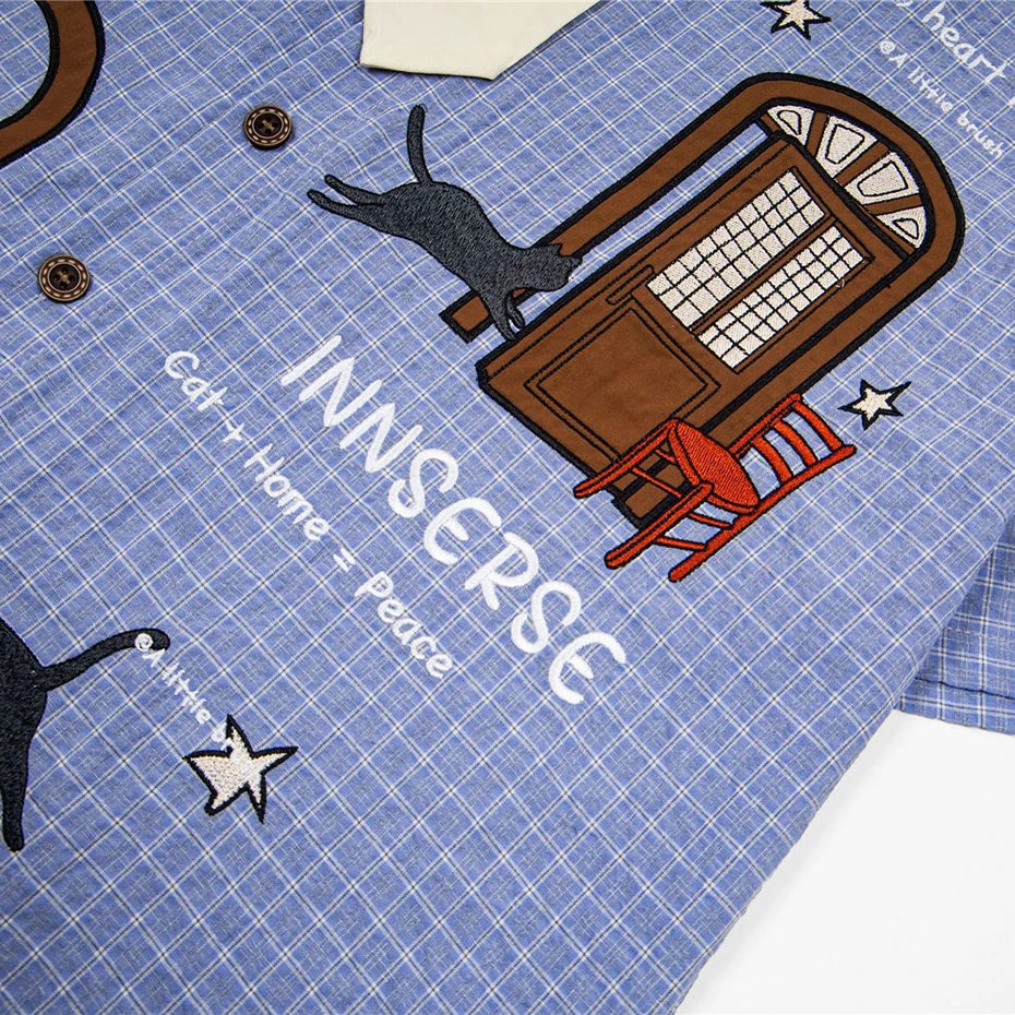 Shirts Vintage Oversized Shirt — fit shot
