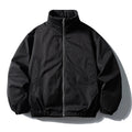 Duck White Padded Oversized Puffer Jacket — styling shot
