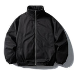 Duck White Padded Oversized Puffer Jacket — styling shot