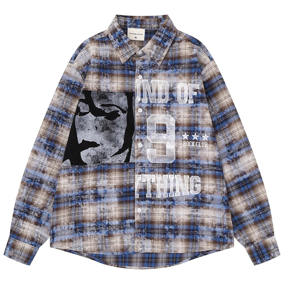 Shirts Graphic Oversized Shirt — back view
