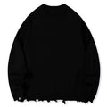 Knit Oversized Sweater — back view
