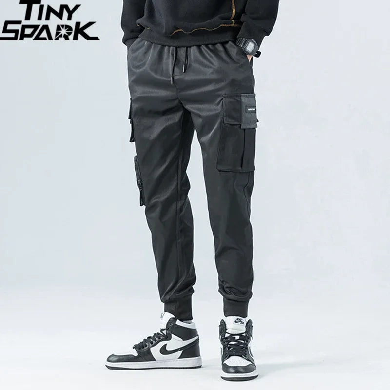 Joggers Cargo Pants — back view