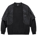 Techwear Black Car Hoodie — styling shot