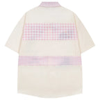 Y2K Cat Graphic Loose Shirt — detail shot