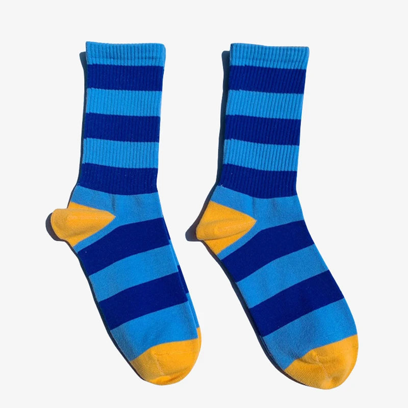 Skate Blue Striped Print Accessory — front view