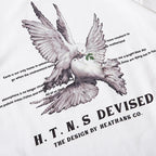 Letter Print T-Shirt — front view