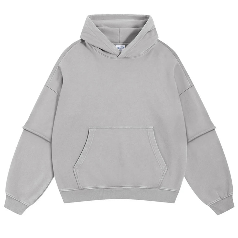 Hoodies Vintage Oversized Hoodie — side view