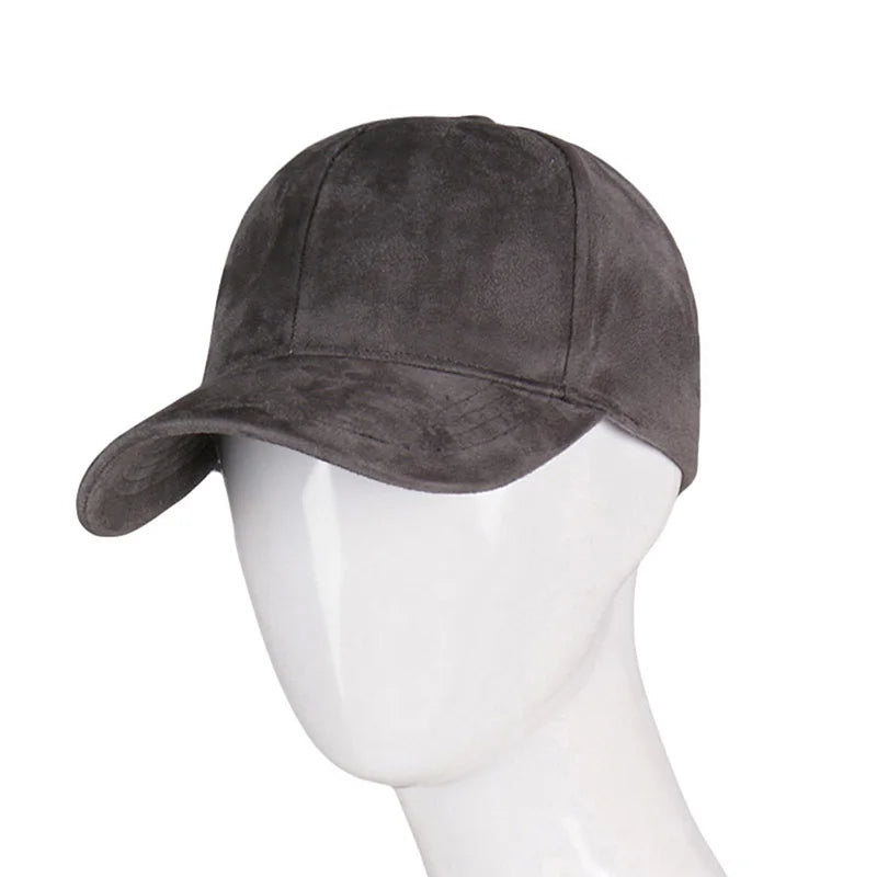 Vintage Suede Hat — fit shot