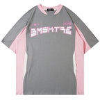 Y2K Print Oversized T-Shirt — back view