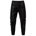 Techwear Black Zip Cargo Pants — styling shot