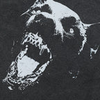 Black Dog Graphic Hoodie — back view