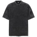 Vintage Pleated Oversized T-Shirt — back view