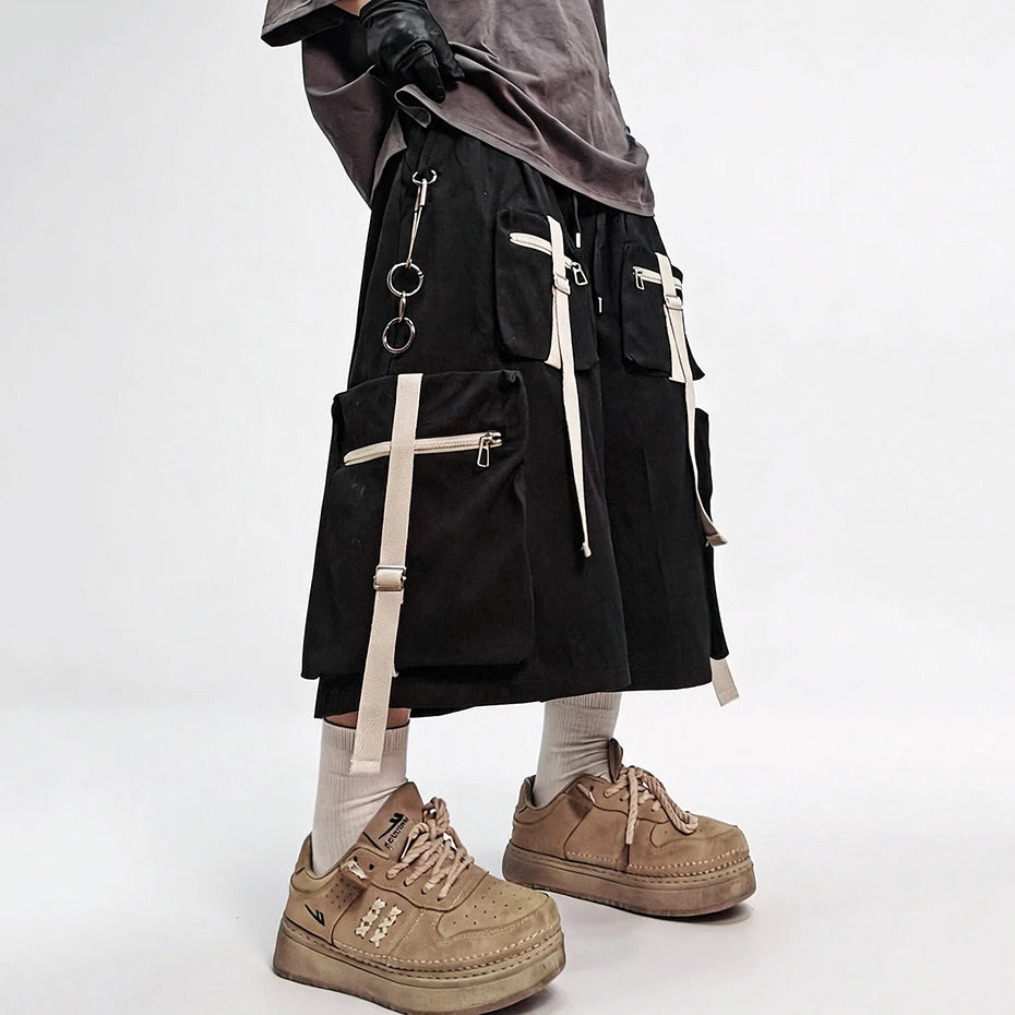 Loose Cargo Shorts — front view