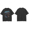 Punk Black Dog Faded T-Shirt — styling shot