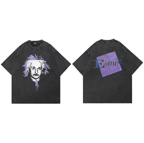 Black Graffiti Faded T-Shirt — styling shot