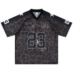 Y2K Leopard Graphic Oversized T-Shirt — styling shot