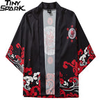 Black Ghost Loose Jacket — back view