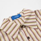 Vintage Striped Cat Graphic Shirt — back view