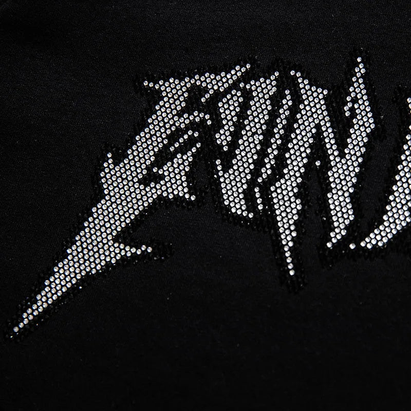 Black Letter T-Shirt — back view
