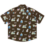 Shirts Cartoon Graphic Loose Shirt — detail shot