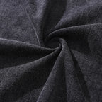 Retro Black Cartoon Robot Washed T-Shirt — detail shot