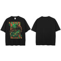 Vintage Black Alien Graphic T-Shirt — side view