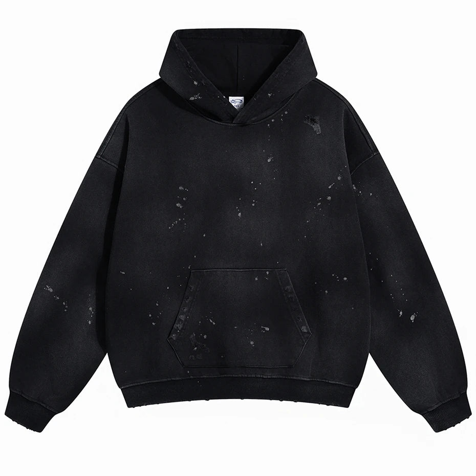 Broken Vintage Oversized Hoodie — fit shot