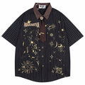 Tie Vintage Loose Shirt — styling shot
