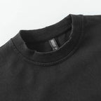 Vintage Camouflage Patchwork Long Sleeve Tee — back view