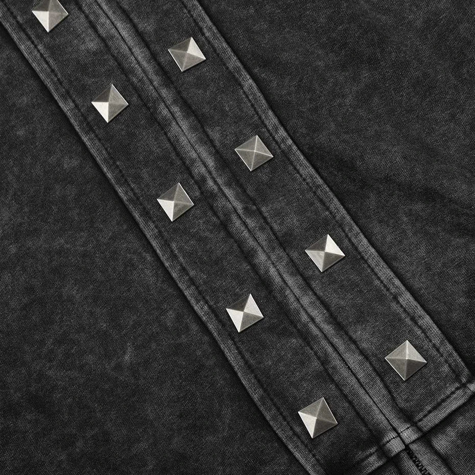 Punk Oversized Jacket — detail shot